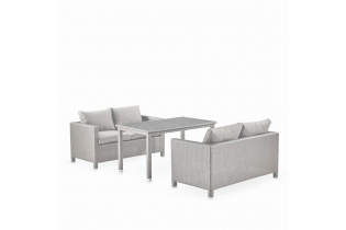 Обеденный комплект плетеной мебели с диванами MR1001927